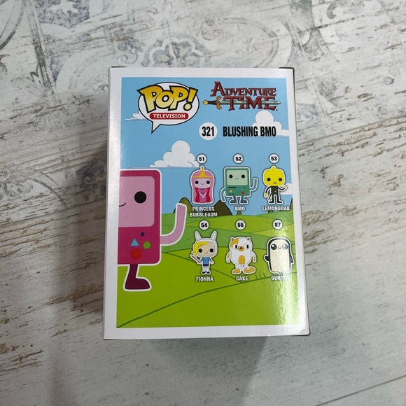 Funko Pop Blushing BMO #321 Adventure Time Figure Hot Topic Exclusive - Picture 3 of 6